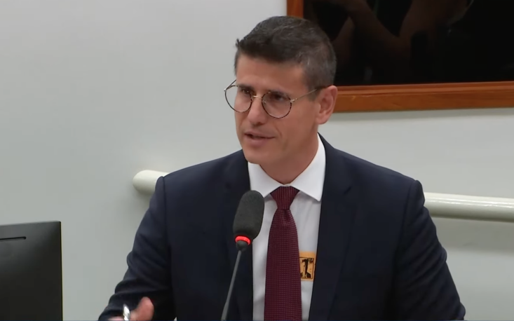 Andriei Gutierrez, coordenador do Conselho de Economia Digital e Inova&ccedil;&atilde;o da FecomercioSP, participou da audi&ecirc;ncia p&uacute;blica