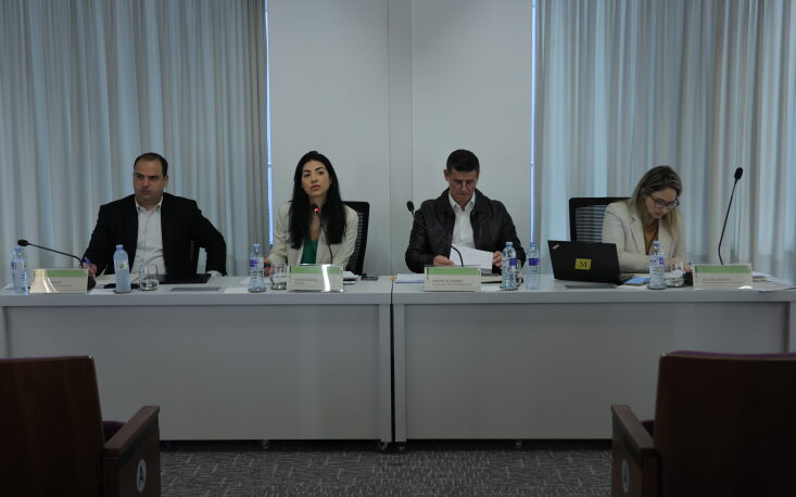 Da esq. para a dir.: Rony Vainzof, Luana Tavares, Andriei Gutierrez e Juliana Abrusio