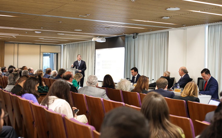 Deputado Luiz Gast&atilde;o, que tamb&eacute;m &eacute; membro do Grupo de Trabalho da regulamenta&ccedil;&atilde;o da Reforma Tribut&aacute;ria