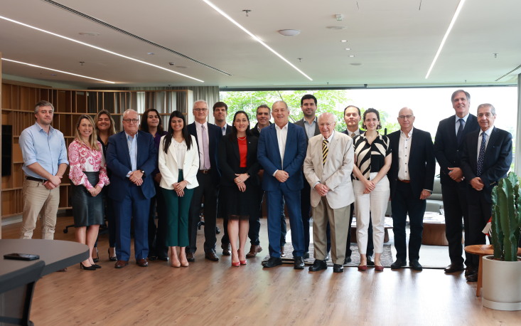 Em reuni&atilde;o na sede da FecomercioSP, representantes das Organiza&ccedil;&otilde;es Empresariais do Cone Sul estabelecem uma agenda comum a ser defendida na OIT (Fotos: Edilson Dias) 