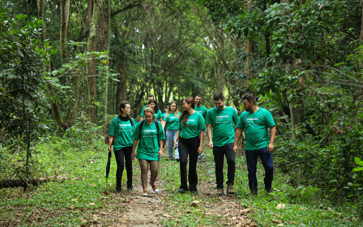 Essa foi a segunda a&ccedil;&atilde;o do tipo realizada pela FecomercioSP em parceria com a empresa de gest&atilde;o predial e com a ONG de reflorestamento (Cr&eacute;dito: Edilson Dias/FecomercioSP)
