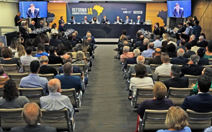 A FecomercioSP elaborou propostas para reduzir a burocracia, atrair investimentos e melhorar a qualidade dos servi&ccedil;os p&uacute;blicos (Cr&eacute;dito: Ayrton Vignola/Fiesp)