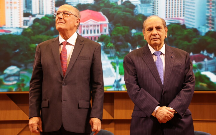 Geraldo Alckmin e Jos&eacute; Roberto Tadros