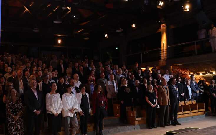 P&uacute;blica na abertura