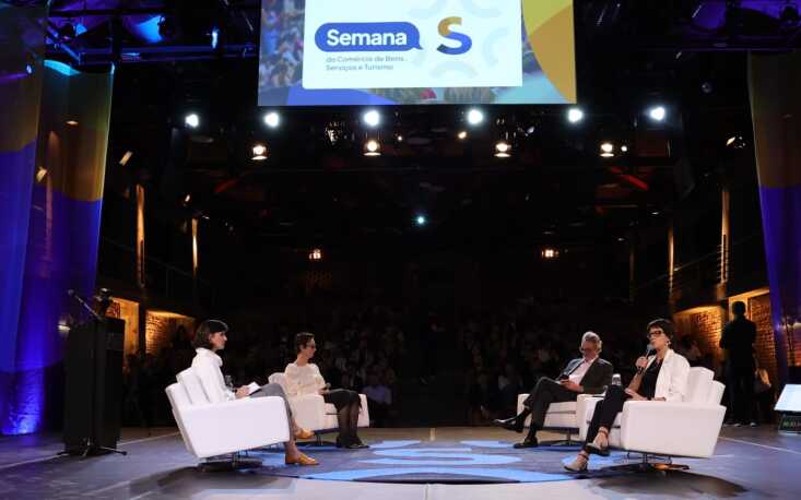 Discurso de presidente executivo da FecomercioSP abre programa&ccedil;&atilde;o para empresariado na Semana S