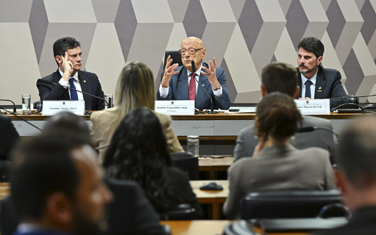 Encontro reuniu autoridades p&uacute;blicas e lideran&ccedil;as do setor privado e do terceiro setor (Cr&eacute;dito: Ag&ecirc;ncia Senado)