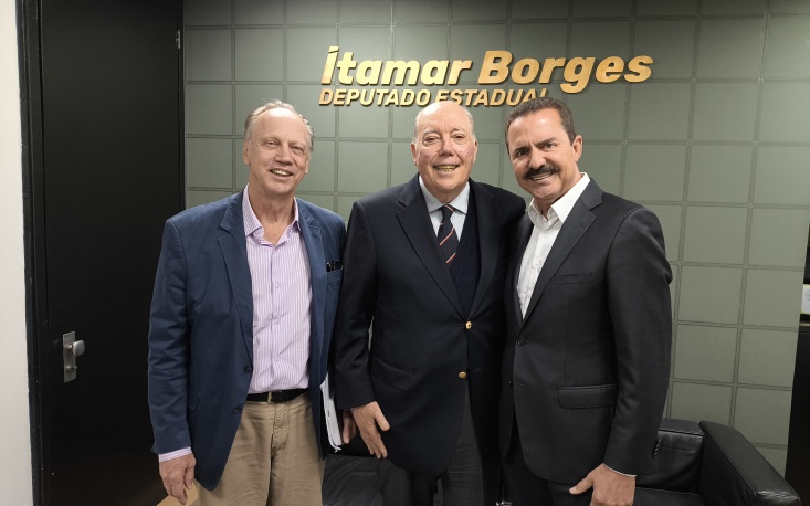 Deputado estadual Itamar Borges, presidente da Frepem na Alesp. (Foto: Divulga&ccedil;&atilde;o/FecomercioSP)