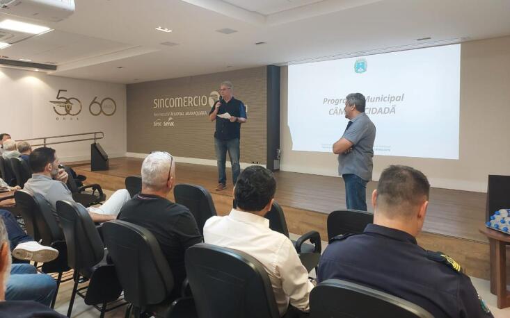 O presidente do Sincomercio Araraquara, Ant&ocirc;nio Deliza Neto, destacou o engajamento do Sindicato na seguran&ccedil;a local