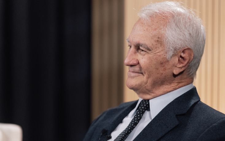 Presidente Ivo Dall'Acqua J&uacute;nior aponta os caminhos para a moderniza&ccedil;&atilde;o das rela&ccedil;&otilde;es de trabalho (Foto: Edilson Dias/FecomercioSP)