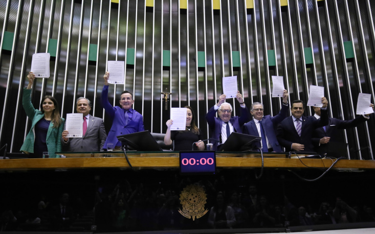 Homenagem ao Dia Nacional do Empreendedor e ao Simples Nacional. (Foto: Bruno Spada/C&acirc;mara dos Deputados)
