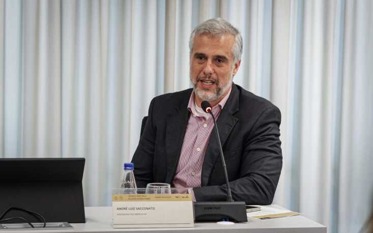 Andr&eacute; Sacconato refor&ccedil;a a necessidade de abertural comercial. (Foto: Ivan Dias/Divulga&ccedil;&atilde;o FecomercioSP)
