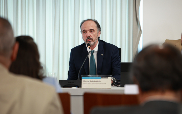 Vicente Battista J&uacute;nior compartilha suas impress&otilde;es sobre o novo sistema. (Foto: Edilson Dias/FecomercioSP)
