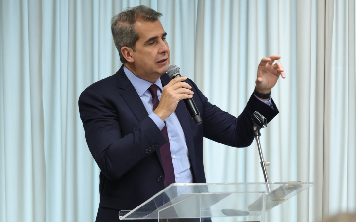 Eduardo Perez Salusse salienta a necessidade de uniformiza&ccedil;&atilde;o de regras pelo Comit&ecirc; Gestor do IBS. (Foto: Edilson Dias/FecomercioSP)