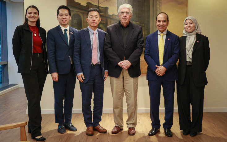 Visita institucional do embaixador n&atilde;o-residente de Singapura no Brasil, Goi Seng Hui, em encontro voltado ao fortalecimento das rela&ccedil;&otilde;es comerciais