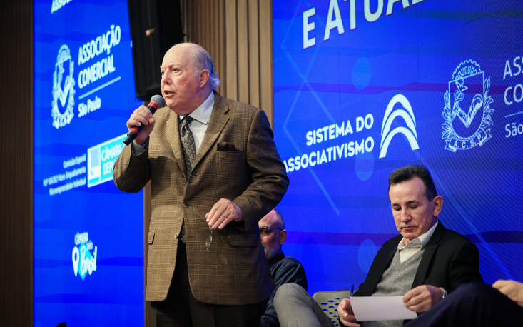 O presidente do Conselho de Assuntos Tribut&aacute;rios da FecomercioSP, M&aacute;rcio Ol&iacute;vio Fernandes da Costa